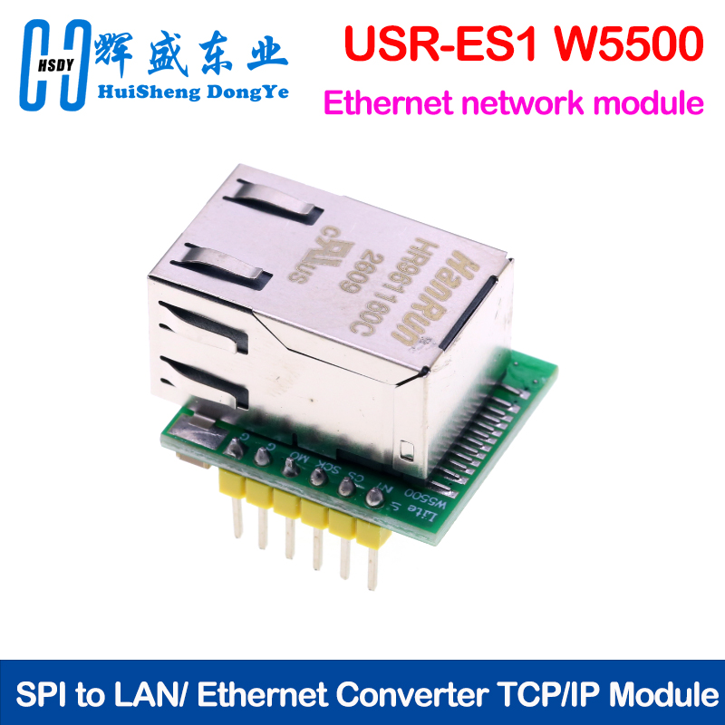 Ethernet W5500 - Moduł sieci Ethernet USR-ES1 W5500, konwersja