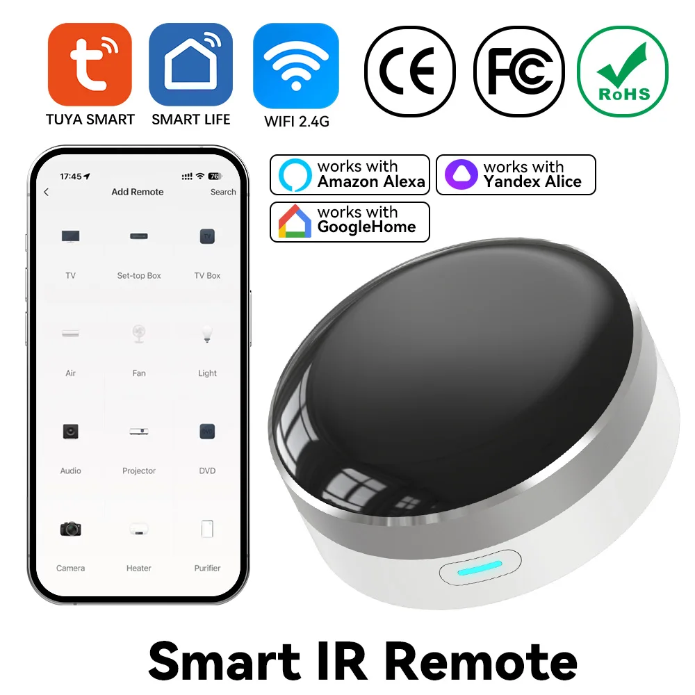 Ir Remote Module - YFK Uniwersalny pilot zdalnego sterowania WiFi