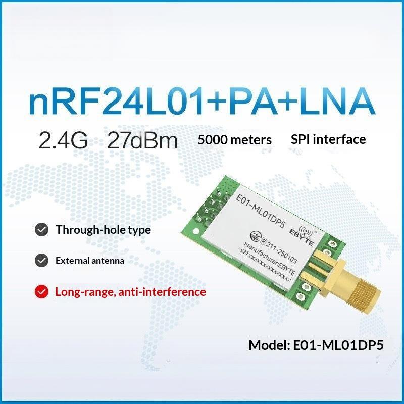 1 szt. Bezprzewodowy moduł RF  – Nrf24L01 recenzja i cena