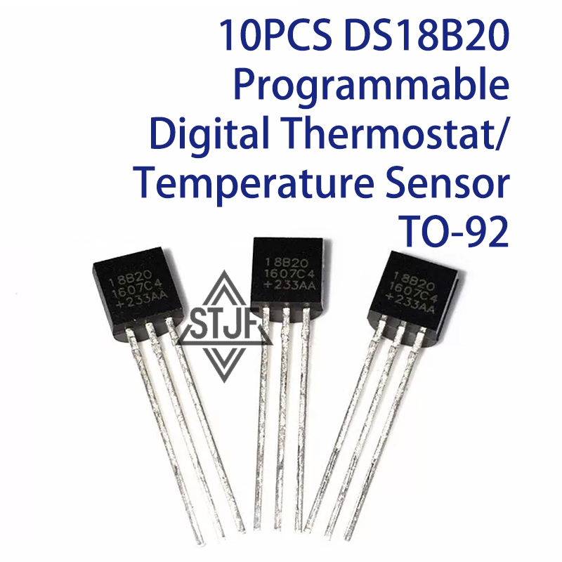 10 SZT. DS18B20 Programowalny  – Ds18B20 recenzja i cena