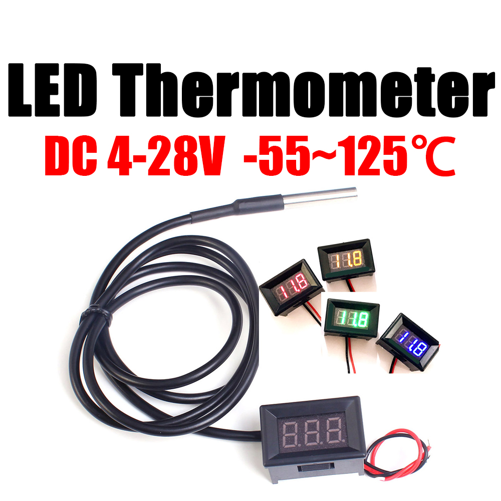 DC 12V 24V DS18b20 LED cyfrowy – Ds18B20 recenzja i cena
