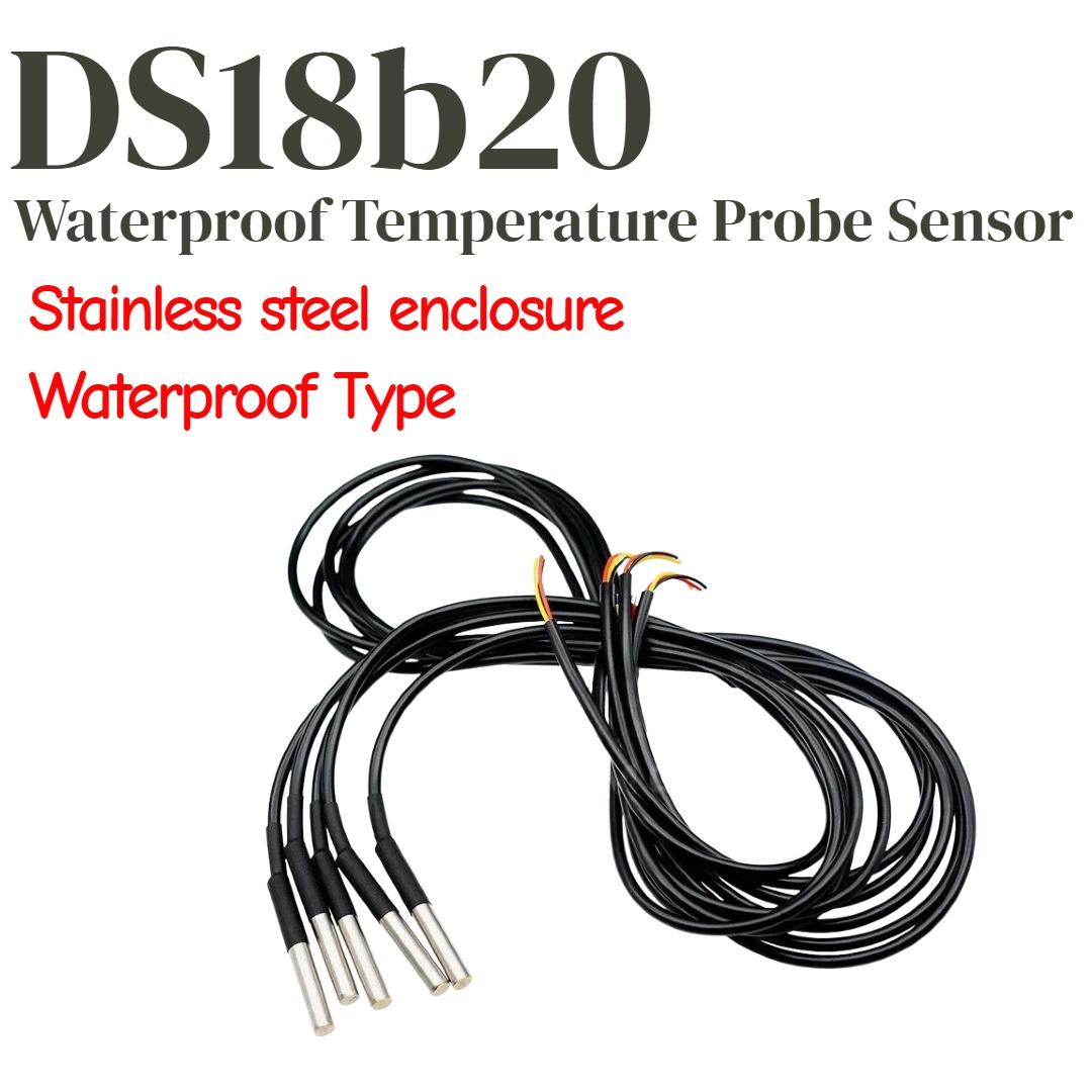 1/5 szt. Sonda temperatury DS1 – Ds18B20 recenzja i cena