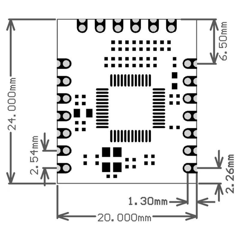 Moduł Ethernetowy AB42-W5500-I – Ethernet W5500 recenzja i cena