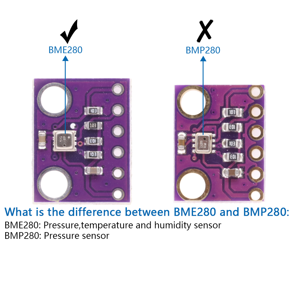3w1 BME280 3.3V BMP280 5V cyfr – Bme280 recenzja i cena