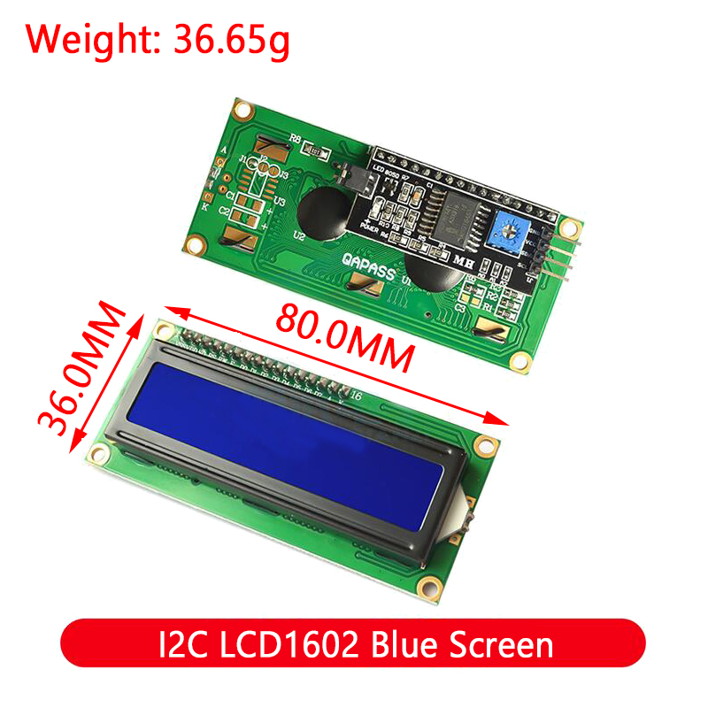 Moduł LCD Niebiesko-zielony ek – Lcd 1602 recenzja i cena